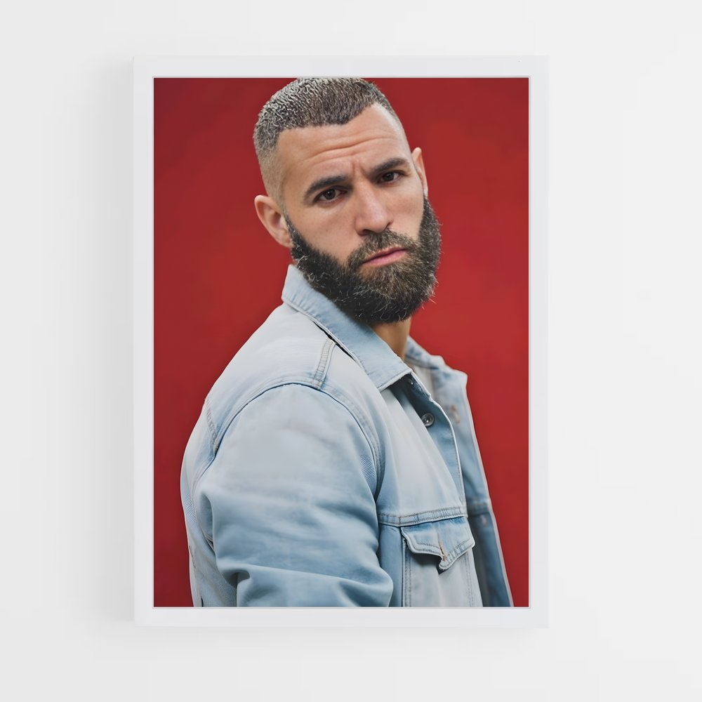 Poster Karim benzema (vue 3)